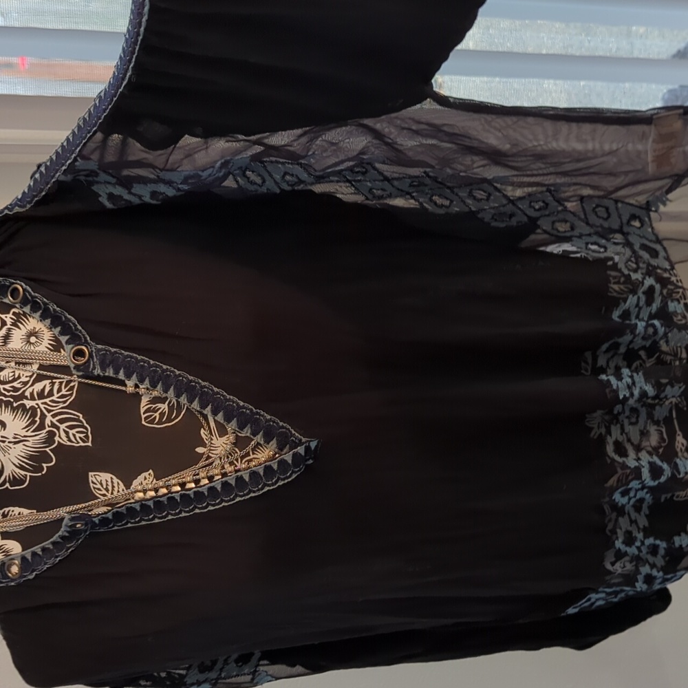 Free People Tunic Flowy Tunic Sz M